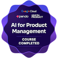AI for Product Management Certification Badge